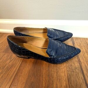 Franco sarto navy loafers